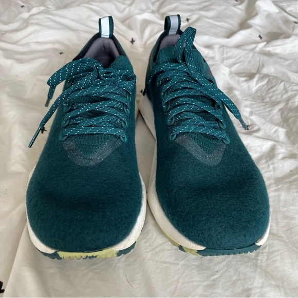 Allbirds | Women's Wool Flyer Mizzles Teal Tennis Shoe Wool sz 10.5 - Picture 9 of 12